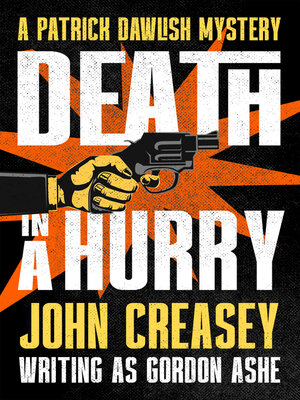 cover image of Death in a Hurry